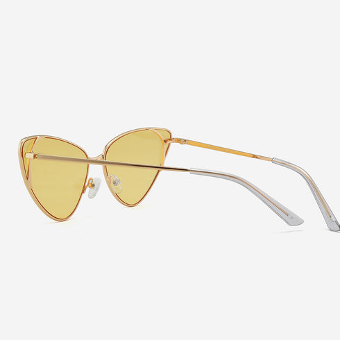Fashion Cat Eye Metal Women's Sunglasses Navarra